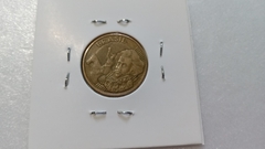 Moeda de 10 Centavos de 2008 Aço Inox Banhado de Bronze com Rastro Nas Estrelas Catalogada MC 04 - Mandrade Numismática