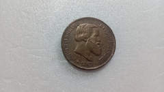 Moeda de 20 Réis de 1869 Bronze Império BR 02