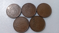 Moedas de 5 Centavos de 2008 Aço Inox Banhado de Cobre (Moedas Circuladas ) MN 01 - comprar online
