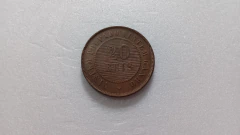 Moeda de 20 Réis de 1911 Bronze Republica GG05