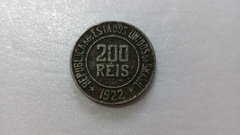 Moeda de 200 Réis de 1922 Cuproníquel CNI 50