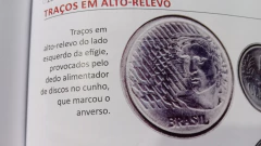 Moeda de 5 Centavos de 1997 Aço Inox com Traços em Alto-Relevo no Verso Catalogada ML 04 na internet