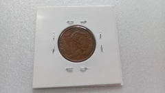 Moeda de 5 Centavos de 2005 Aço Banhado de Cobre Reverso Inclinado à Esquerda SM 09 - comprar online