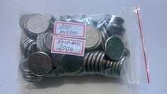Moedas de 50 Centavos de 2006 Aço Inox ( Lote 100 Moedas ) na internet