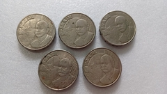 Moedas de 50 Centavos de 2001 Cupro-Níquel ( Lote 5 Moedas ) CIRCULADAS JJ 04 - comprar online