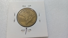 Moeda de 2 Cruzeiros de 1945 Bronze Alumínio COM SIGLA WT Catalogada VV 06 - comprar online
