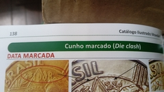 Moeda de 25 Centavos de 2013 Aço Banhando de Bronze Data Marcada no Verso Catalogada VV 08 na internet