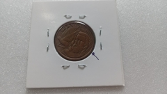 Moeda de 5 Centavos de 2001 Aço Inox Banhado de Cobre Tiradentes DUPLO Catalogada VV 01 - loja online