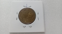 Moeda de 25 Centavos de 2004 Aço Banhando de Bronze Data Marcada no Verso Catalogada VV 07 - loja online