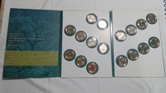 Álbum das Moedas de 1 Real do Jogos Olímpicos Flor de Cunho mais a Bandeira Olímpica FC no Acrílico Lindo - comprar online