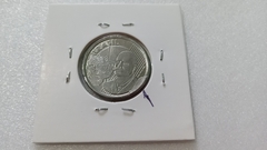 Moeda de 50 Centavos de 2009 Aço inox Cunho Quebrado SM 01 - Mandrade Numismática
