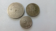 Moedas de 400 / 200 / 100 Réis de 1932 da Serie Vicentina Cupro-Níquel MJ 11 - comprar online