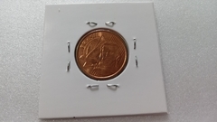 Moeda de 5 Centavos de 2015 Aço Inox Banhado de Cobre Flor de Cunho MJ 05 - comprar online