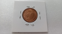 Moeda de 5 Centavos de 2016 Aço Inox Banhado de Cobre Flor de Cunho MJ 06 - comprar online