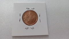 Moeda de 5 Centavos de 2021 Aço Inox Banhado de Cobre Flor de Cunho MJ 11 - comprar online