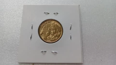 Moeda de 10 Centavos de 2012 Aço Inox Banhado de Bronze Flor de Cunho MJ 12 - comprar online