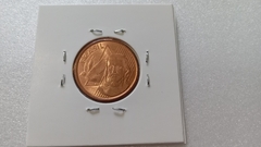 Moeda de 5 Centavos de 2010 Aço Inox Banhado de Cobre Flor de Cunho MC 05 - comprar online