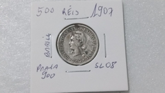 Moeda de 500 Réis de 1907 Prata 900 Republica SL 08 na internet