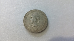 Moeda de 1000 Réis X de 1909 Prata 900 Republica SL 15