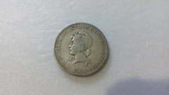 Moeda de 1000 Réis X de 1909 Prata 900 Republica SL 16