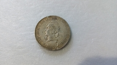 Moeda de 1000 Réis X de 1909 Prata 900 Republica SL 18