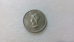 Moeda de 500 Réis de 1889 Prata 917 Republica SL 23