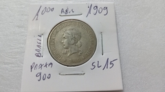 Moeda de 1000 Réis X de 1909 Prata 900 Republica SL 15 na internet