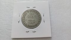 Moeda de 1000 Réis X de 1909 Prata 900 Republica SL 16 - Mandrade Numismática
