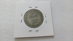 Moeda de 1000 Réis X de 1909 Prata 900 Republica SL 19 - Mandrade Numismática