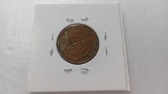 Moeda de 5 Centavos de 2003 Aço Banhado de Bronze Reverso Horizontal à Direita SL 07 - loja online