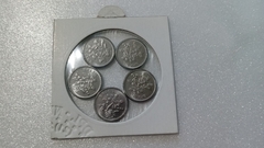 Moedas de 1 Centavo de 1979 à 1983 Serie Sojinhas Completa Aço Inox - comprar online