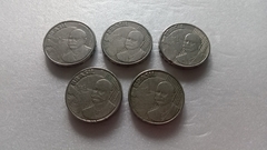 Moedas de 50 Centavos de 2000 Cupro-Níquel ( Lote 5 Moedas ) CIRCULADAS AA 11 - comprar online