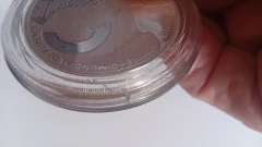 Moeda de 4 Reais de 1994 TETRA CAMPEONATO MUNDIAL DE FUTEBOL PRATA 925 no Estojo Original do Banco Central OBS na internet