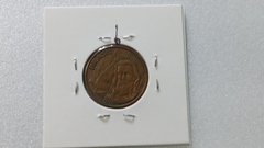 Moeda de 5 Centavos de 1999 Aço Inox Banhado de Cobre DATA MARCADA Catalogada (Moeda Circulada ) BB 05 - Mandrade Numismática