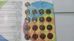 Álbum de Moedas das Olimpíadas Rio 2016 Completo com as moedas Flor de Cunho Lindo - comprar online