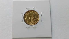 Moeda de 10 Centavos de 1998 Aço Banhado de Bronze FLOR DE CUNHO Com Brilho MA 02 - Mandrade Numismática