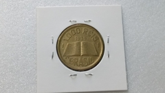 Moeda de 1000 Réis de 1935 Módulo Maior Bronze Alumínio ML 12 - Mandrade Numismática