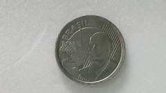 Moeda de 50 Centavos de 2012 Aço Inox com Reverso Duplicado Catalogada RE 03 - comprar online