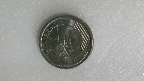 Moeda de 50 Centavos de 2021 Aço Inox Cunho Marcado no Cabelo RABINO Catalogada HE 03 - comprar online