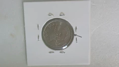 Moeda de 50 Centavos de 2021 Aço Inox Cunho Marcado no Cabelo RABINO Catalogada HE 03 - loja online