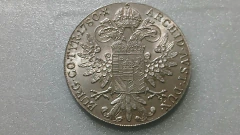 1 TÁLER de 1780 Restrik Prata: 0,835 28,07 gramas 41 mm Bordo legendado IUSTITIA ET CLEMENTIA - comprar online