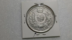 Moeda de 2000 Réis de 1889 Prata 917 3° Sistema 4° Tipo ( RAMO DE CAFÈ SOLTO ) Linda ML 14 - Mandrade Numismática