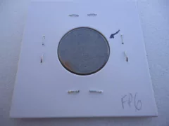 Moeda de 10 Centavos de 2002 Aço Banhado de Bronze Excesso de Metal no Reverso Ou Cunho Quebrado F13 - comprar online