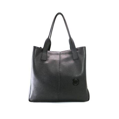 Tote bag grande de Cuero Oreiro Love Modelo O1049 Negro - comprar online