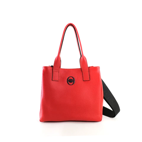 Bolso mediano de cuero Oreiro Love Modelo O1050 Roja - comprar online