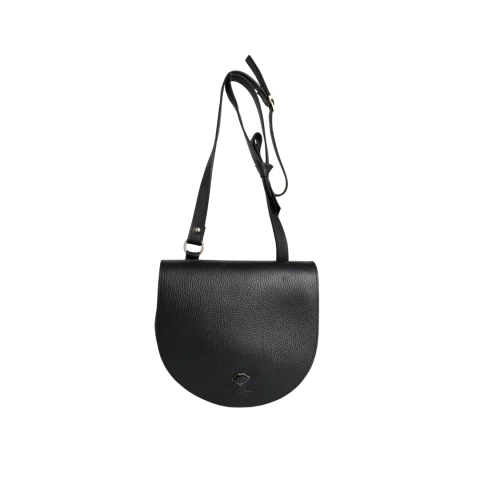 Bandolera Las Oreiro O999 Lazo Con Solapa Mediana 100% Cuero - comprar online