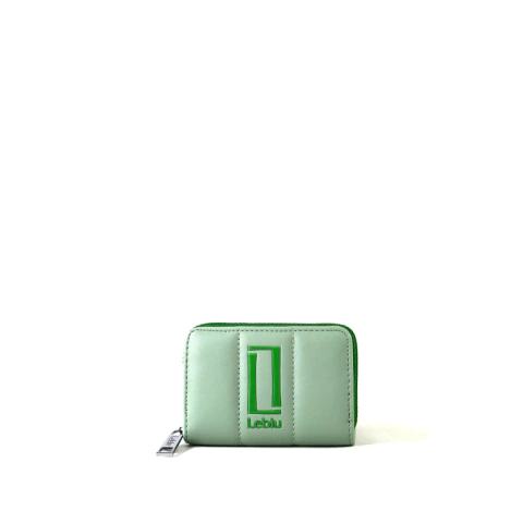 Billetera Mini Combinada LEBLU Modelo B1016 Verde - comprar online