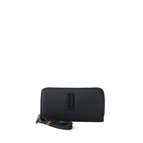 Billetera con porta llavero LEBLU Modelo B1018 Negra