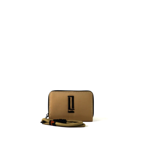 Billetera mini con porta llavero LEBLU Modelo B1019 Natural - comprar online