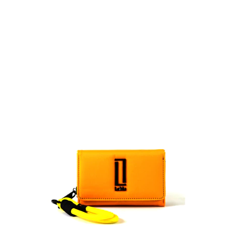 Billetera mini solapa LEBLU Modelo M1020 Amarilla - comprar online